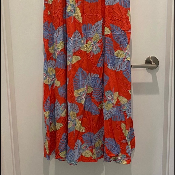 😁 Floral spring dress with pockets and a slit - Picture 2 of 7